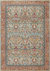 Multi-Colour Vintage Area Rug